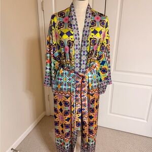 Zara Multicolor Floral Kimono